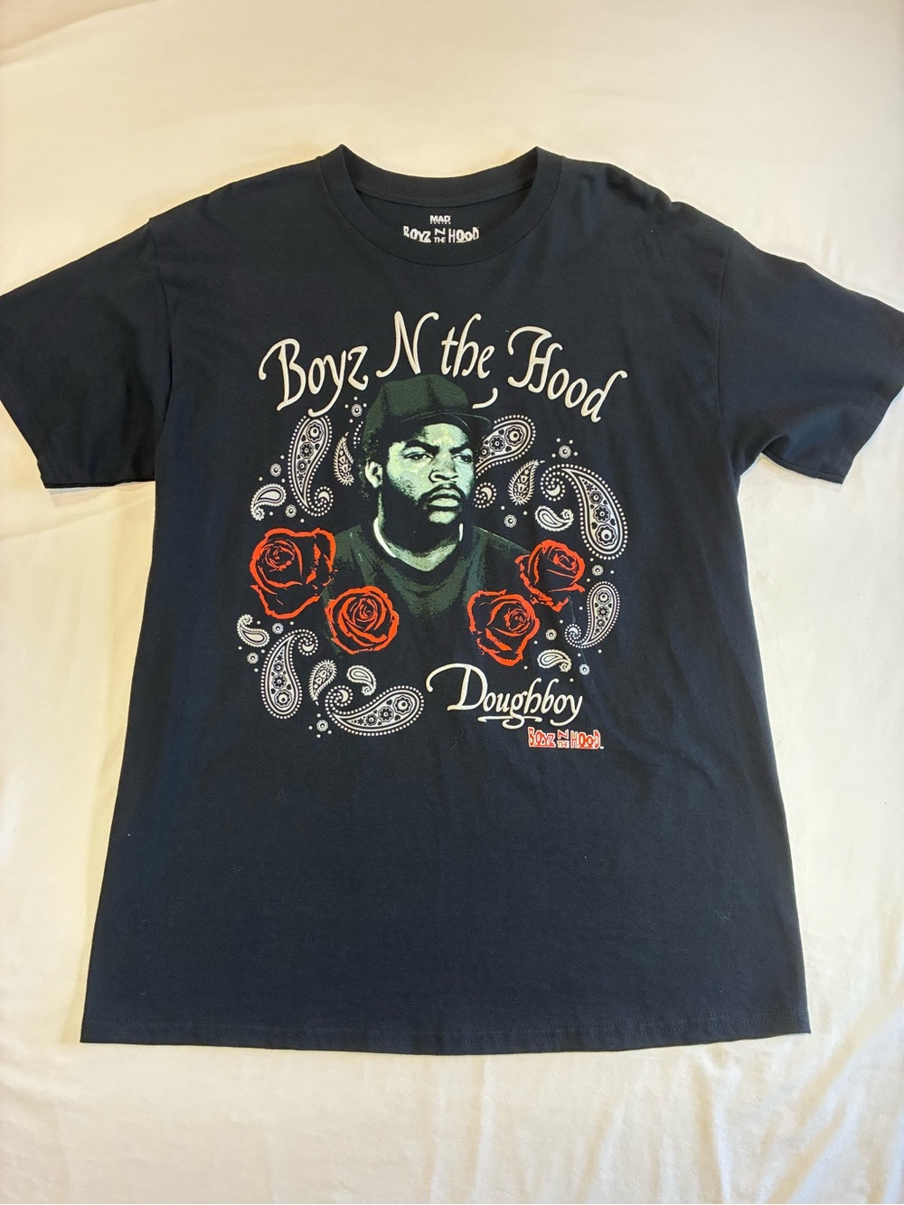 Boyz N the Hood Doughboy Graphic Tee - Black